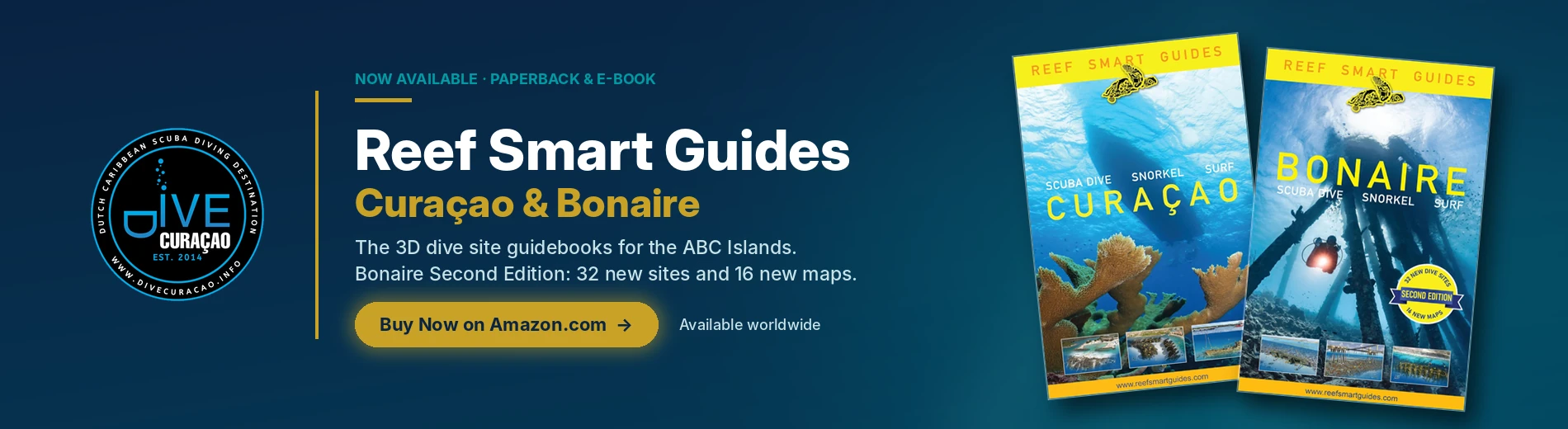 The Reef Smart Guides for Curaçao and Bonaire are detailed travel and reference handbooks tailored for scuba divers, snorkelers, and water-sports enthusiasts.